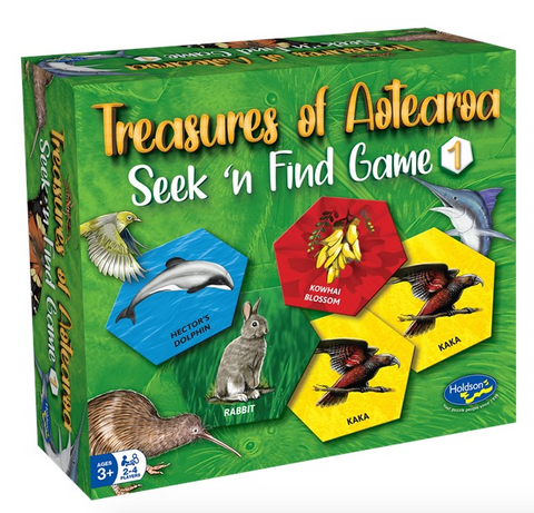 Treasures of Aotearoa Seek 'n Find Game #1