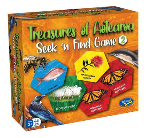 Treasures of Aotearoa Seek 'n Find Game #2