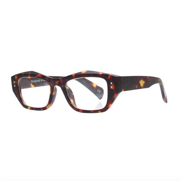 Daily Eyewear - 1pm Brown Tort Reading Glasses