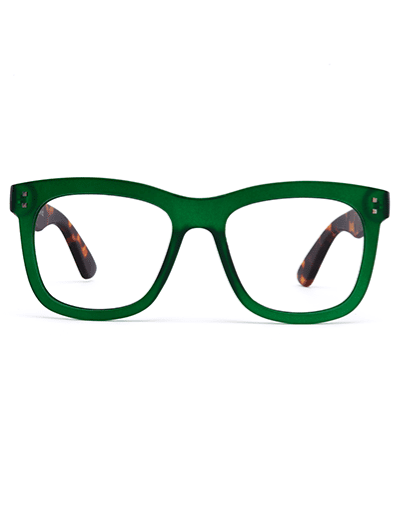 Daily Eyewear - 11am Green Reading Glasses
