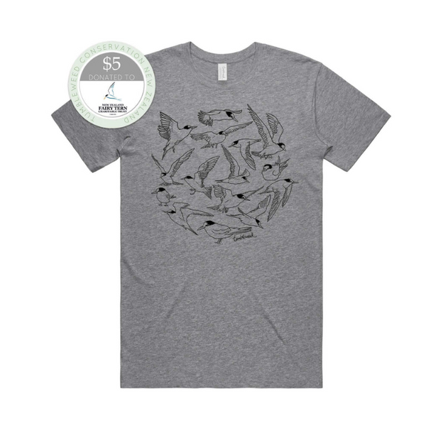 Fairy Terns / Tara Iti T-Shirt - Womens (Grey Marle)