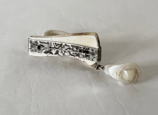 A Drop Of Milk Dear? Brooch
