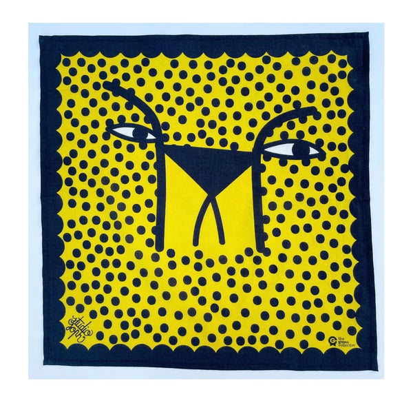 Hank - 2. Cheetah by Studio Soph - Organic Cotton Handkerchief