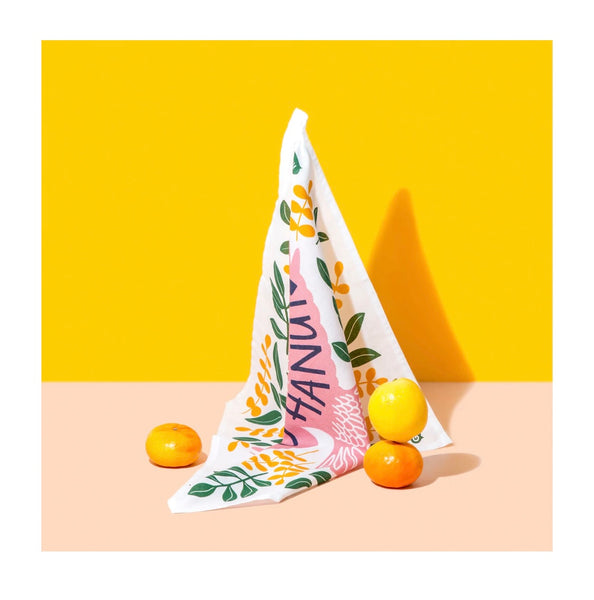 Hank - 4. Arohanui by Natty - Organic Cotton Handkerchief