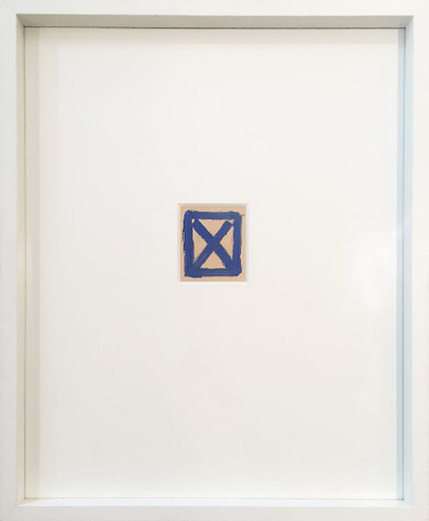 Untitled (Blue Cross) c.1985