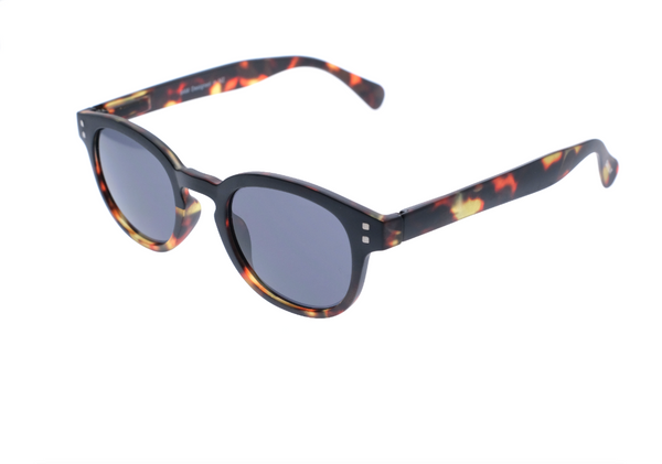Daily Eyewear 9am Black/Tort Sun Reading Glasses