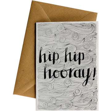 Hip Hip Hooray Greeting Card