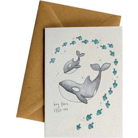 Hey There Little One Greeting Card