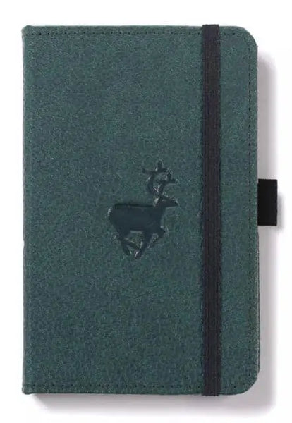 Dingbats Wildlife Green Deer Pocket Notebook - A6