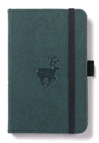 Dingbats Wildlife Green Deer Pocket Notebook - A6