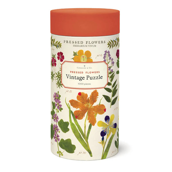 Pressed Flowers 1000 Pce - Vintage Puzzle