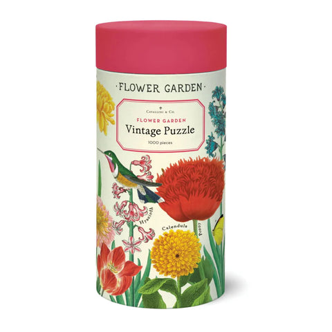 Flower Garden 1000 Pce - Vintage Puzzle