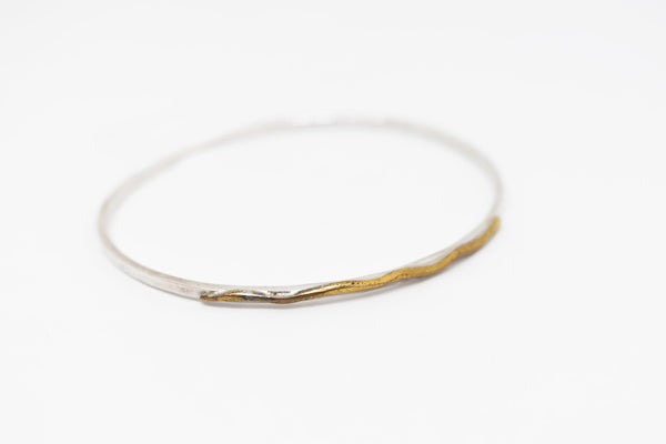 Stirling Silver thin bangle