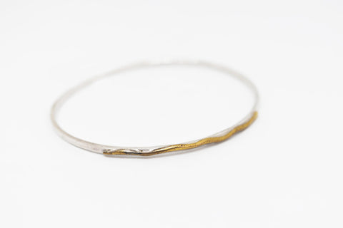 Stirling Silver thin bangle