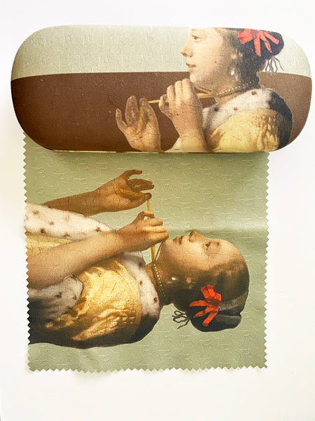 Lens Cloth and Glasses Case - Jan Vermeer