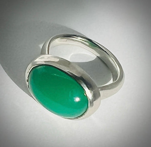 Chrysoprase Ring