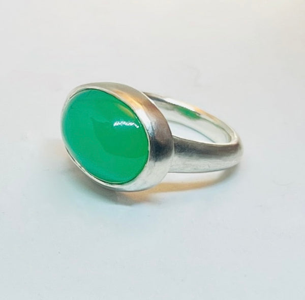 Chrysoprase Ring