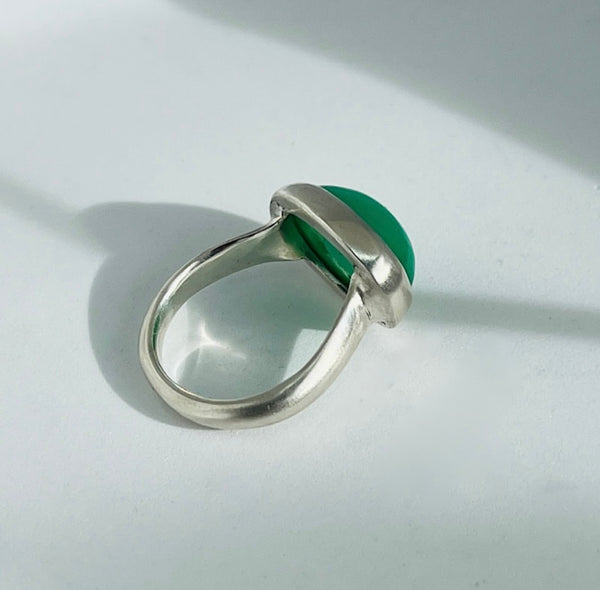 Chrysoprase Ring