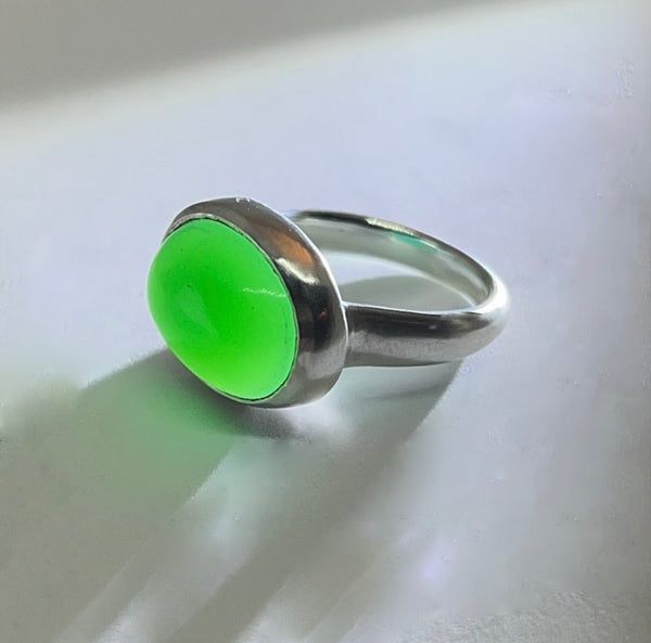 Chrysoprase Ring