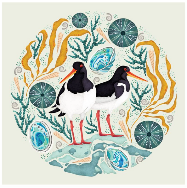 Oystercatchers Card