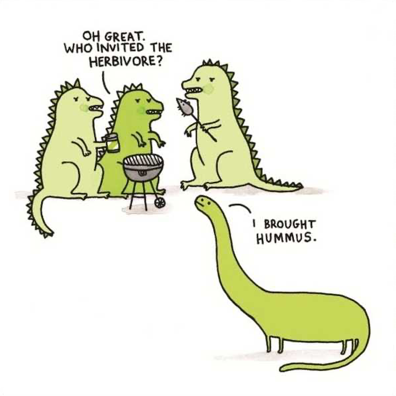 Herbivore Greeting Card