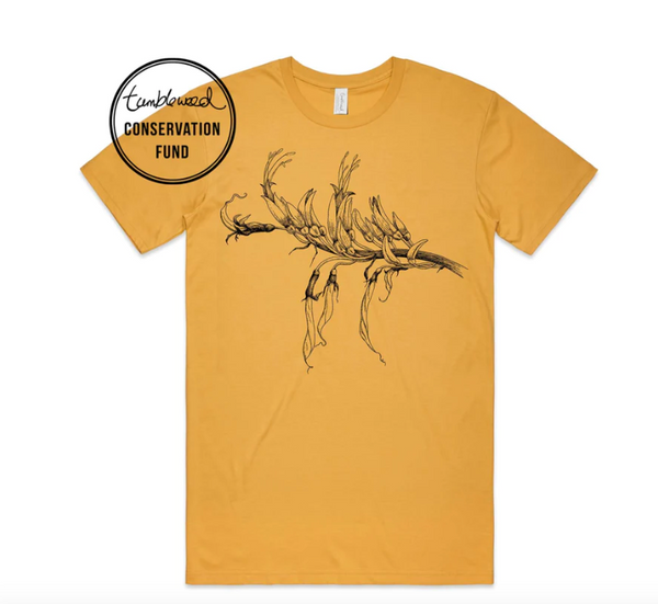 Mountain Flax T-Shirt - Womens (Mustard)