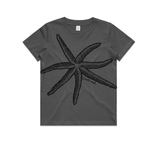 Starfish T-Shirt - Kids (Charcoal)