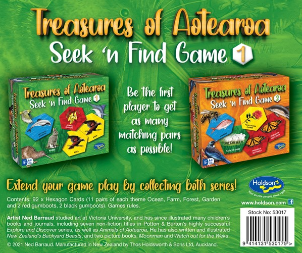 Treasures of Aotearoa Seek 'n Find Game #1