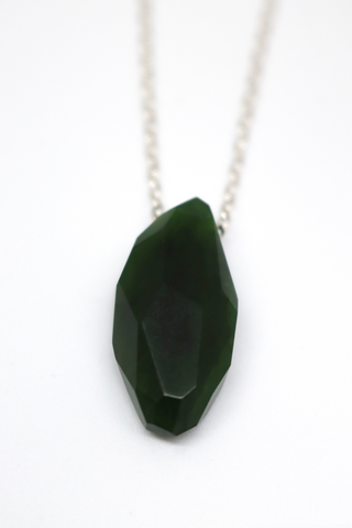 Facetted Rock Pendant