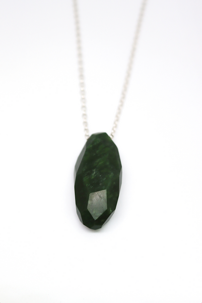 Facetted Rock Pendant