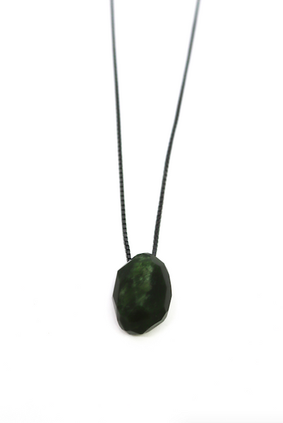 Facetted Rock Pendant