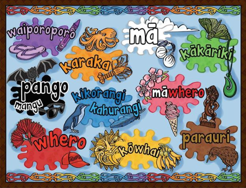 Te Reo Maori 35pc Jigsaw Puzzle