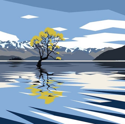 Wanaka Willow Notecard