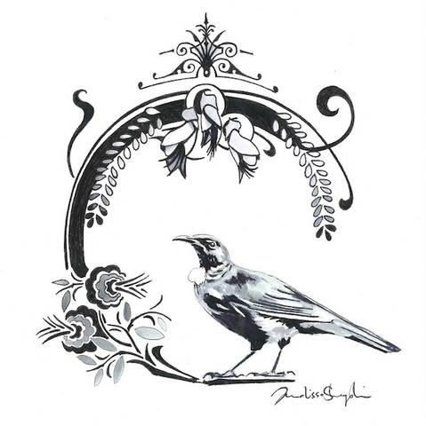 Deco Tui Mini Notecard