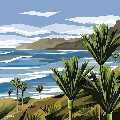 West Coast Nikau Notecard