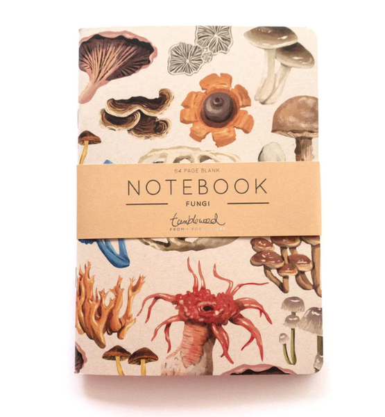 Painted Fungi Notebook - Lined