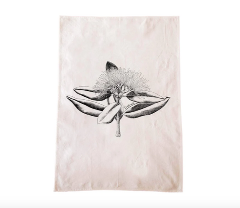 Pōhutukawa Tea Towel