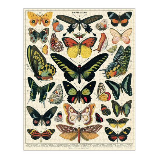 Butterflies - 1000 Pce Vintage Puzzle