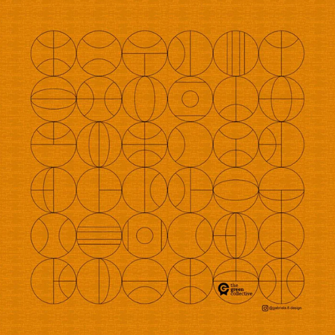 Hank - 10. Bounce by Gabriela.8 - Organic Cotton Handkerchief