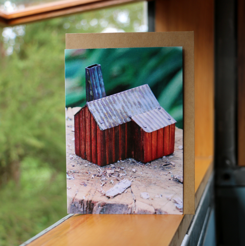 Cecil Kings Hut Card