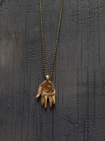 Hand Charm Necklace