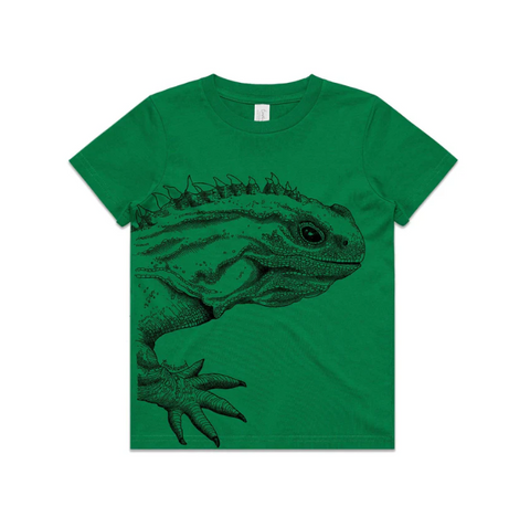 Tuatara T-Shirt - Kids (Green)