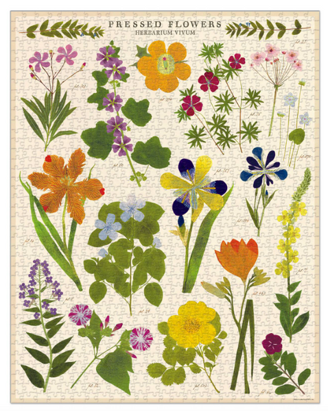 Pressed Flowers 1000 Pce - Vintage Puzzle