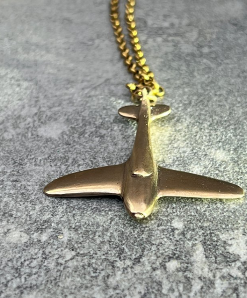 Bronze Spitfire Necklace