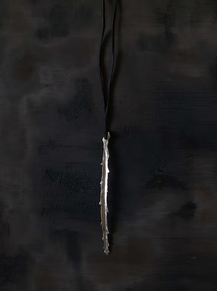 Horoeka - Lancewood Leaf pendant