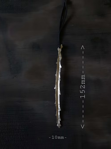 Horoeka - Lancewood Leaf pendant