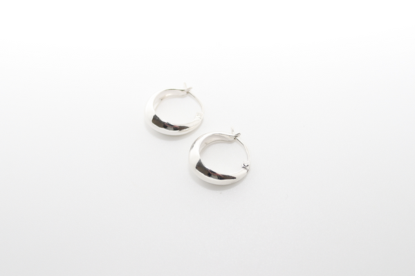 Small Sterling Silver Hoops