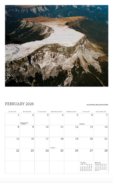 2026 Craig Potton Calendar - Iconic New Zealand Photographs