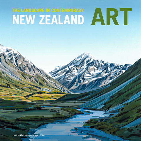 2026 The Landscape in Contemporary New Zealand Art Wall Calendar