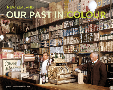 2026 New Zealand Our Past in Colour Calendar